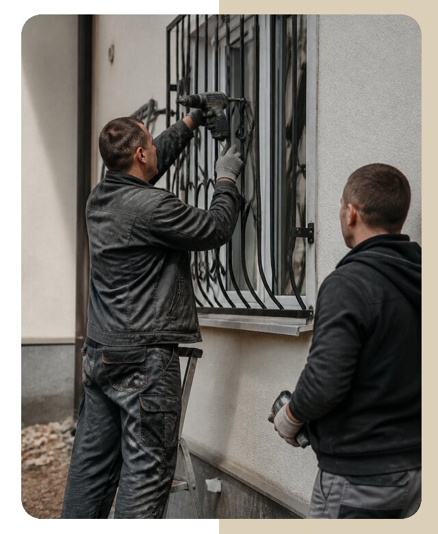 Установка наружных решеток в Фурманове от 4992 р. | Дверной